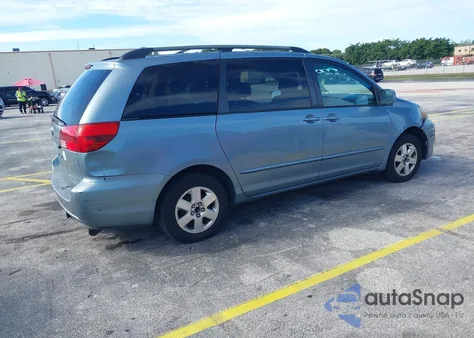 2004 Toyota Sienna Xle из США, поврежденный, VIN 5TDZA22C14S168160